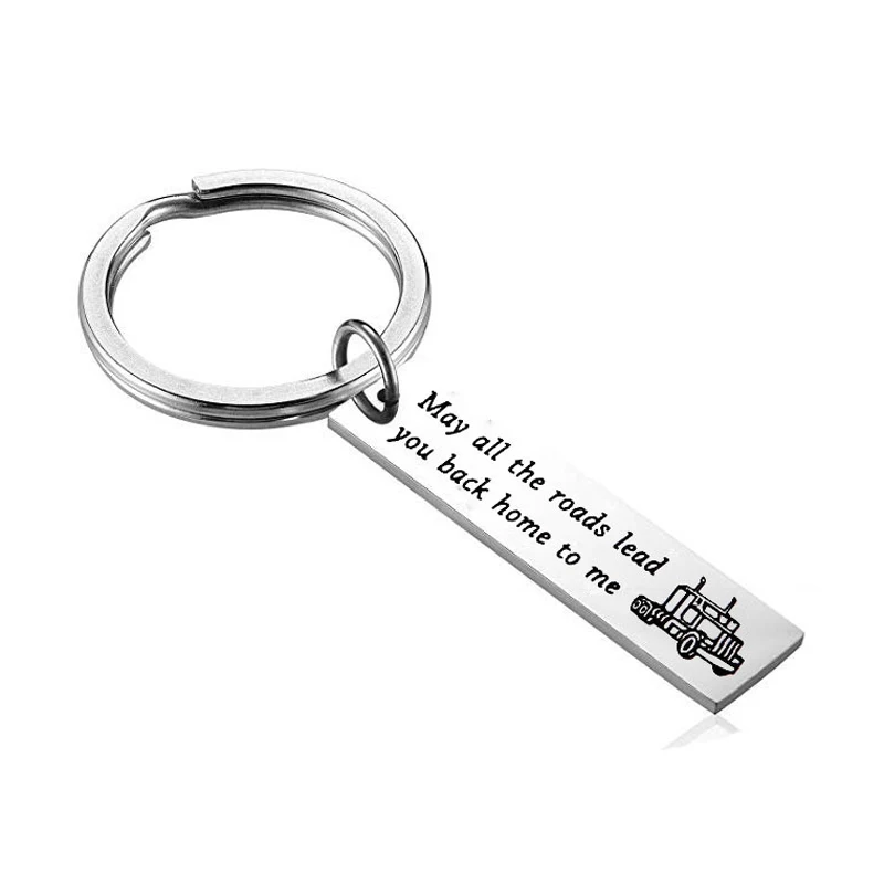 Truck Driver Key Chain May All the Roads Lead You Back Home to Me Keychain Long Distance Gift,Gift for Trucker Wife,Husband,Mom
Truck Driver Key Chain May All the Roads Lead You Back Home to Me Keychain Long Distance Gift,Gift for Trucker Wife,Husband,Mom
