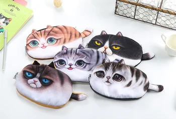 kawaii Vivid 3D cat Pencil Case Zipper Pencil Bags writing case For Kids School Supplies Korean Stationery
kawaii Vivid 3D cat Pencil Case Zipper Pencil Bags writing case For Kids School Supplies Korean Stationery