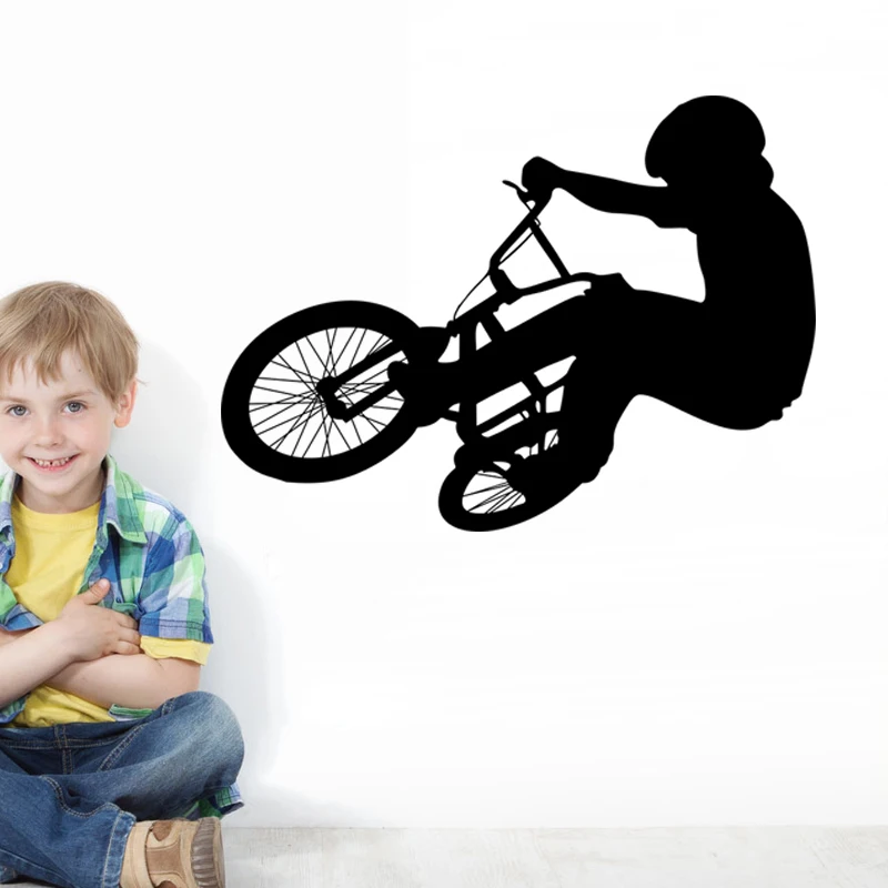 creative handsome Kid with Bike Bicycle home decal wall sticker boys sport lover room decoration mural art
creative handsome Kid with Bike Bicycle home decal wall sticker boys sport lover room decoration mural art