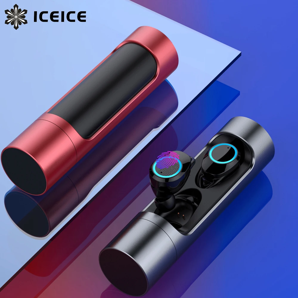 ICEICE Bluetooth 5.0 Wireless Earphone Deep bass Earbuds Waterproof Headsets with Mic Charging Box For Apple iPhone 6 7 8 X Sony
ICEICE Bluetooth 5.0 Wireless Earphone Deep bass Earbuds Waterproof Headsets with Mic Charging Box For Apple iPhone 6 7 8 X Sony