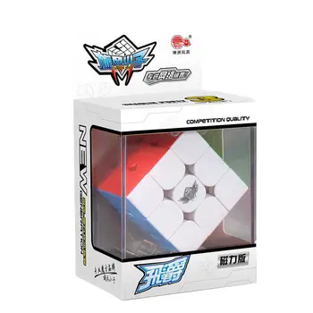 2019 New Arrivals Cyclone Boys Feijue 3x3 Magnetic Version Magic Cube Stickerless Speed Cube Puzzle Toy - Colorful 
2019 New Arrivals Cyclone Boys Feijue 3x3 Magnetic Version Magic Cube Stickerless Speed Cube Puzzle Toy - Colorful