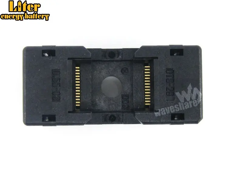 TSOP28 TSOP 28 OTS-28-0.55-03 Enplas IC Test Burn-in Socket Programmer Adapter 11.8mm Width 0.55mm Pitch | Компьютеры и офис