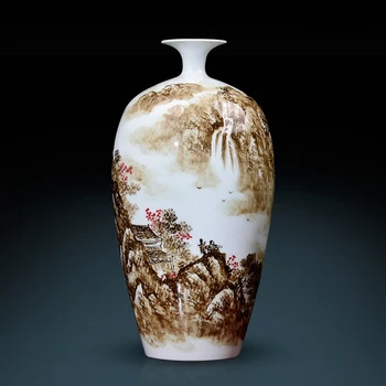 Jingdezhen Porcelain Vases Famous Hand-painted Chinese Living Room Furnishings Home Decoration Villas Portraits ceramic vase
Jingdezhen Porcelain Vases Famous Hand-painted Chinese Living Room Furnishings Home Decoration Villas Portraits ceramic vase