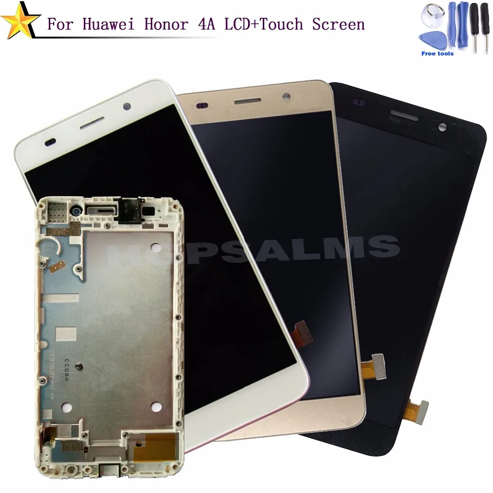 HW067 For Huawei Honor 4A LCD Touch Screen Display Panel Assembly with Frame for Huawei Y6 5.0 inch (4)
