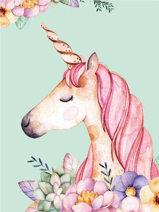 5D Diamond Painting Flamingo Full Drill Mosaic Unicorn Rhinestones Pictures Embroidery cartoon animals Sales Home Decor | Дом и сад