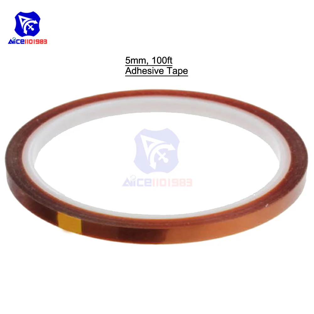 High Temperature Resistant Tape Roll Gold 5mm 100ft Heat Resistant Adhesive Polyimide Insulation Thermal Tape For BGA
High Temperature Resistant Tape Roll Gold 5mm 100ft Heat Resistant Adhesive Polyimide Insulation Thermal Tape For BGA