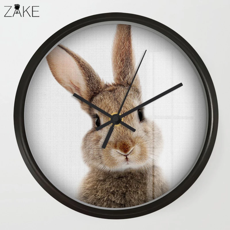 Chic Art Wall Clock Rabbit For Kids Room Wall Decor, Table Decorative Mute Quartz Clocks Nordic Saat Nursery Home Decoration
Chic Art Wall Clock Rabbit For Kids Room Wall Decor, Table Decorative Mute Quartz Clocks Nordic Saat Nursery Home Decoration