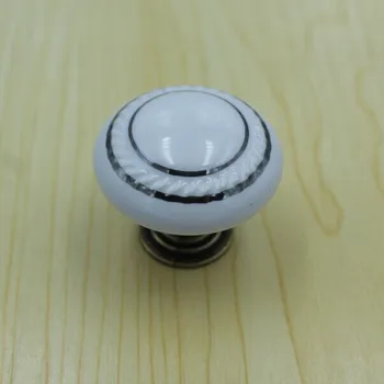 Diameter 35mm White Ceramic Kitchen Cabinet Knobs,Bronze Drawer Knobs Zinc Alloy Drawer Dresser Wardrobe Handles Pulls Knobs
Diameter 35mm White Ceramic Kitchen Cabinet Knobs,Bronze Drawer Knobs Zinc Alloy Drawer Dresser Wardrobe Handles Pulls Knobs