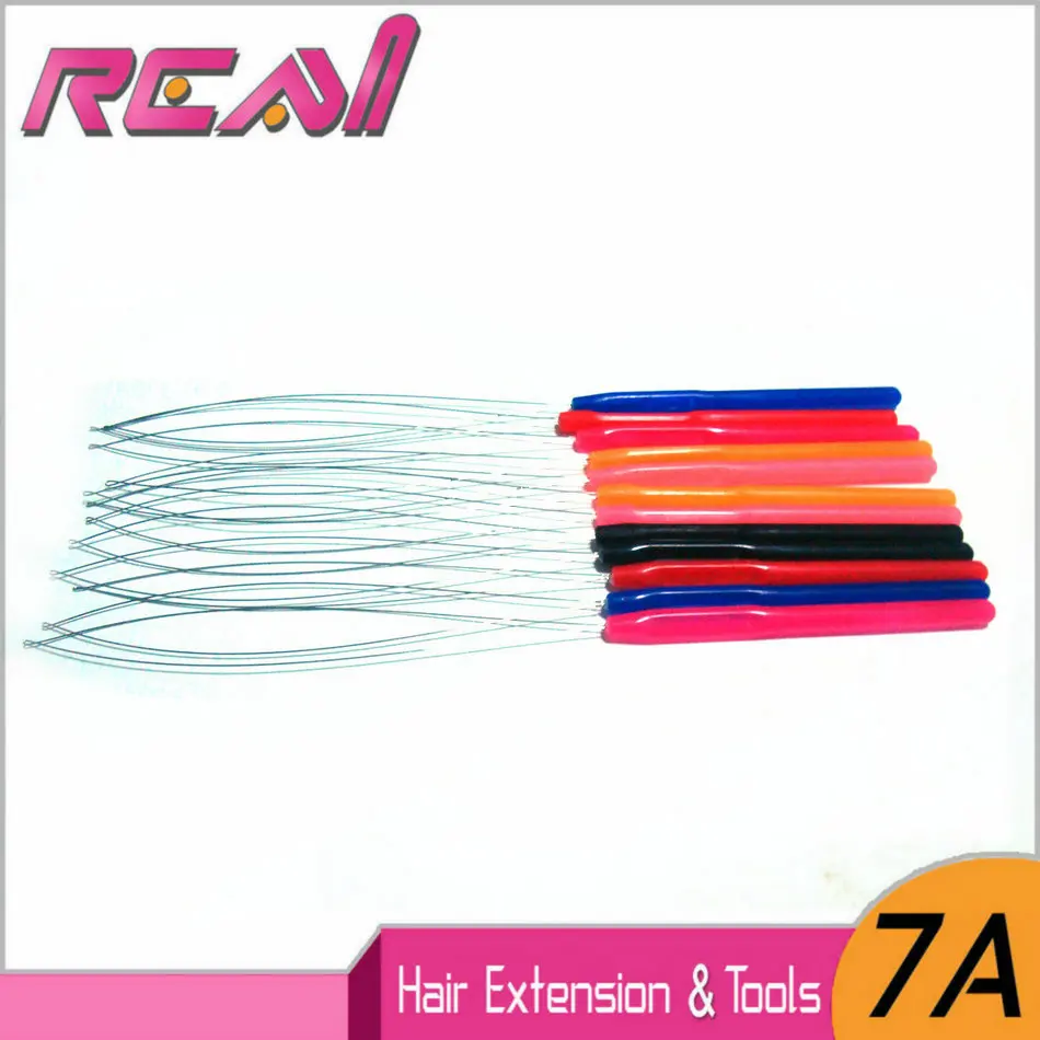30 Pcs/Lot Plastic Loop Pulling Needle / Hair Loop Threader Needle For Micro Rings Hair Extension Tools
30 Pcs/Lot Plastic Loop Pulling Needle / Hair Loop Threader Needle For Micro Rings Hair Extension Tools