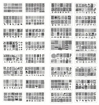 32pcs/Lot New 12*6cm Christmas Nail Art Stamping Plates DIY Kit Image Plastic Nail Manicure Templates Salon Beauty Polish Tools
32pcs/Lot New 12*6cm Christmas Nail Art Stamping Plates DIY Kit Image Plastic Nail Manicure Templates Salon Beauty Polish Tools
