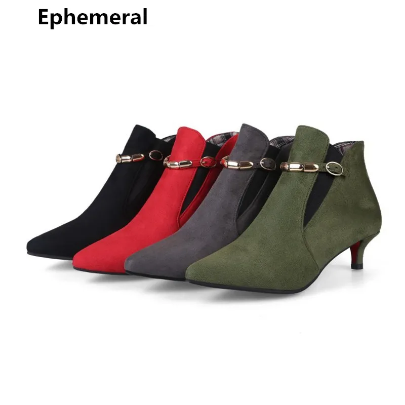 Ankle boots for women thin heels botas femininas de inverno with buckle pointed toe bootie winter fur shoes warm plus size 47 34
Ankle boots for women thin heels botas femininas de inverno with buckle pointed toe bootie winter fur shoes warm plus size 47 34