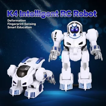 Intelligent Robot Fingerprint Deformation Police RC Robot Walking Dancing With English Music Educational Remote Control Toy Gift
Intelligent Robot Fingerprint Deformation Police RC Robot Walking Dancing With English Music Educational Remote Control Toy Gift