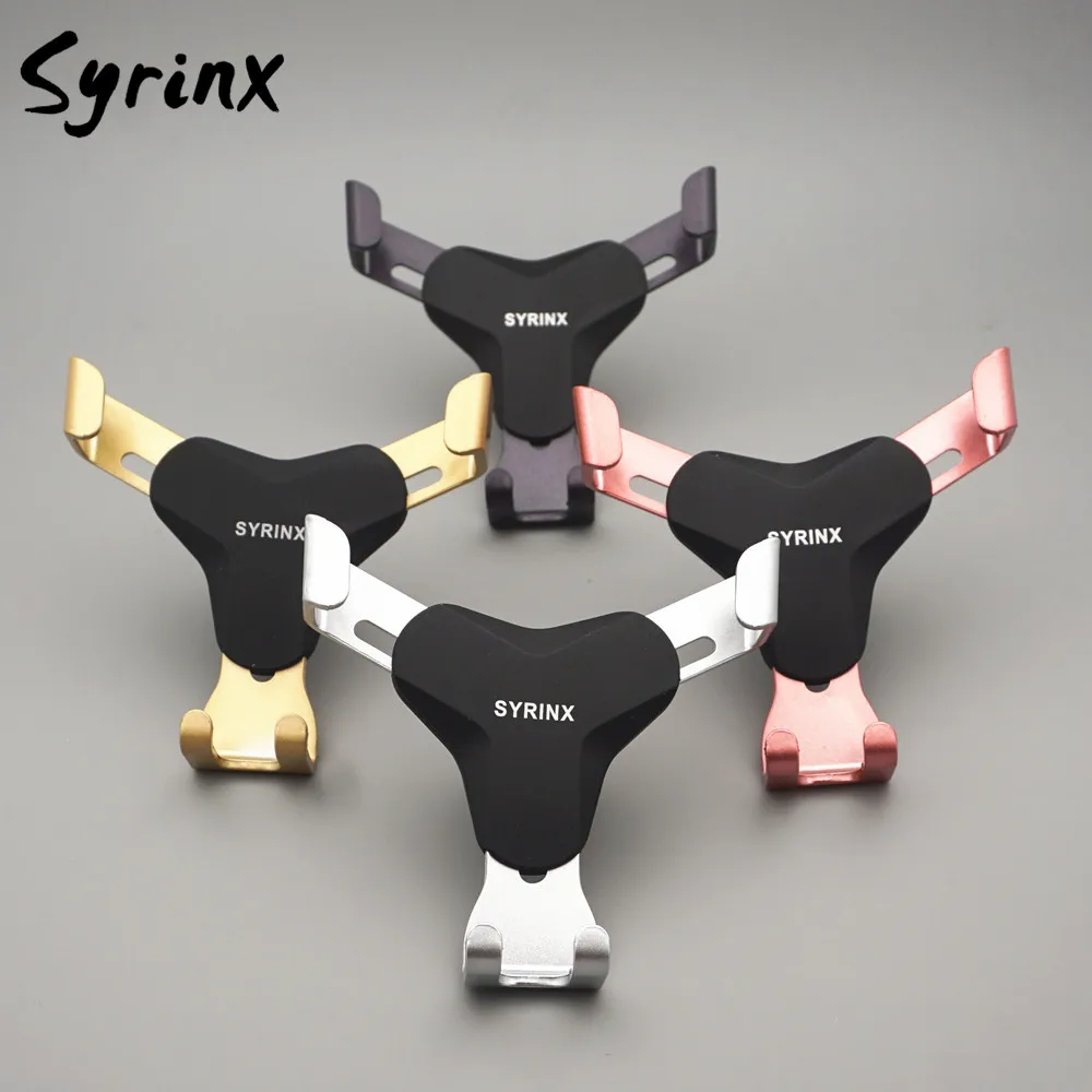 SYRINX Gravity Bracket Air Vent Car Holder Smartphone Mobile Phone Stand For Iphone 7 plus 8 x se Samsung Xiaomi Huawei Holder
SYRINX Gravity Bracket Air Vent Car Holder Smartphone Mobile Phone Stand For Iphone 7 plus 8 x se Samsung Xiaomi Huawei Holder