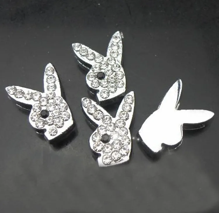 Wholesale! 50PCS 10MM Full Rhinestone Rabbit Slide Charms Fit 10mm Wristband Belts
Wholesale! 50PCS 10MM Full Rhinestone Rabbit Slide Charms Fit 10mm Wristband Belts