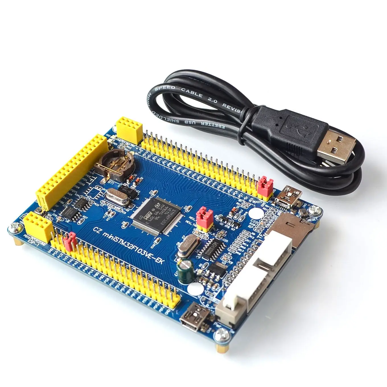 ARM Cortex-M3 mini stm32 stm32F103VEt6 Cortex development board 72MHz/512KFlash/64KRAM
ARM Cortex-M3 mini stm32 stm32F103VEt6 Cortex development board 72MHz/512KFlash/64KRAM