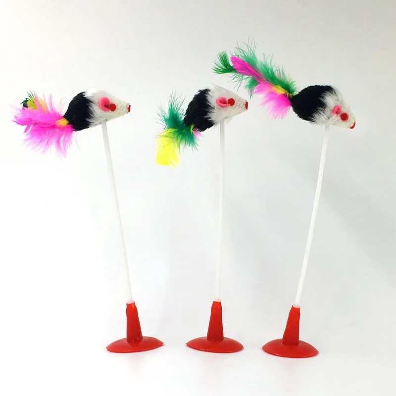 Funny Pet small animals Toys for Cats and dog Feather Mouse Bottom Sucker Kitten Playing Toys Pet Seat Scratch Toy For dog
Funny Pet small animals Toys for Cats and dog Feather Mouse Bottom Sucker Kitten Playing Toys Pet Seat Scratch Toy For dog