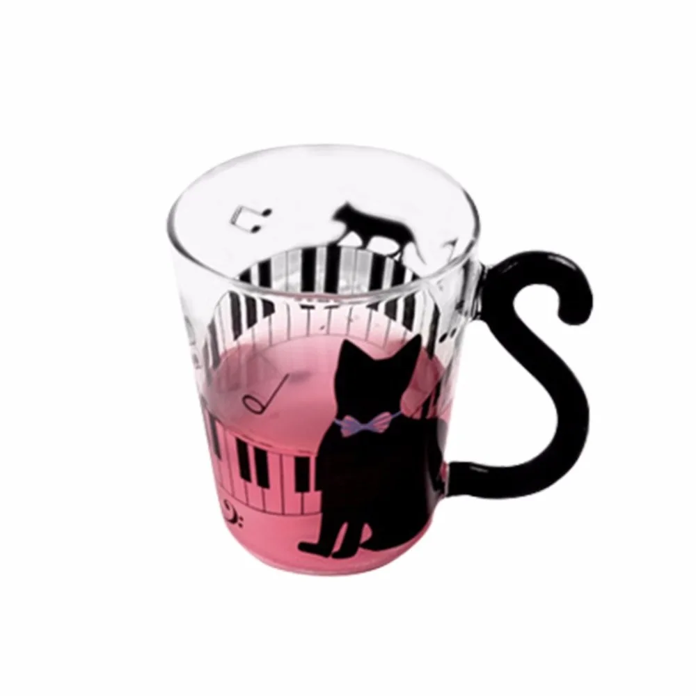New Innovative Cute Cat Kitty Glass Mug Cup Tea Cup Milk Coffee Cup Dots Decoration Home Office Cup With Handle Wonderful Gift
New Innovative Cute Cat Kitty Glass Mug Cup Tea Cup Milk Coffee Cup Dots Decoration Home Office Cup With Handle Wonderful Gift