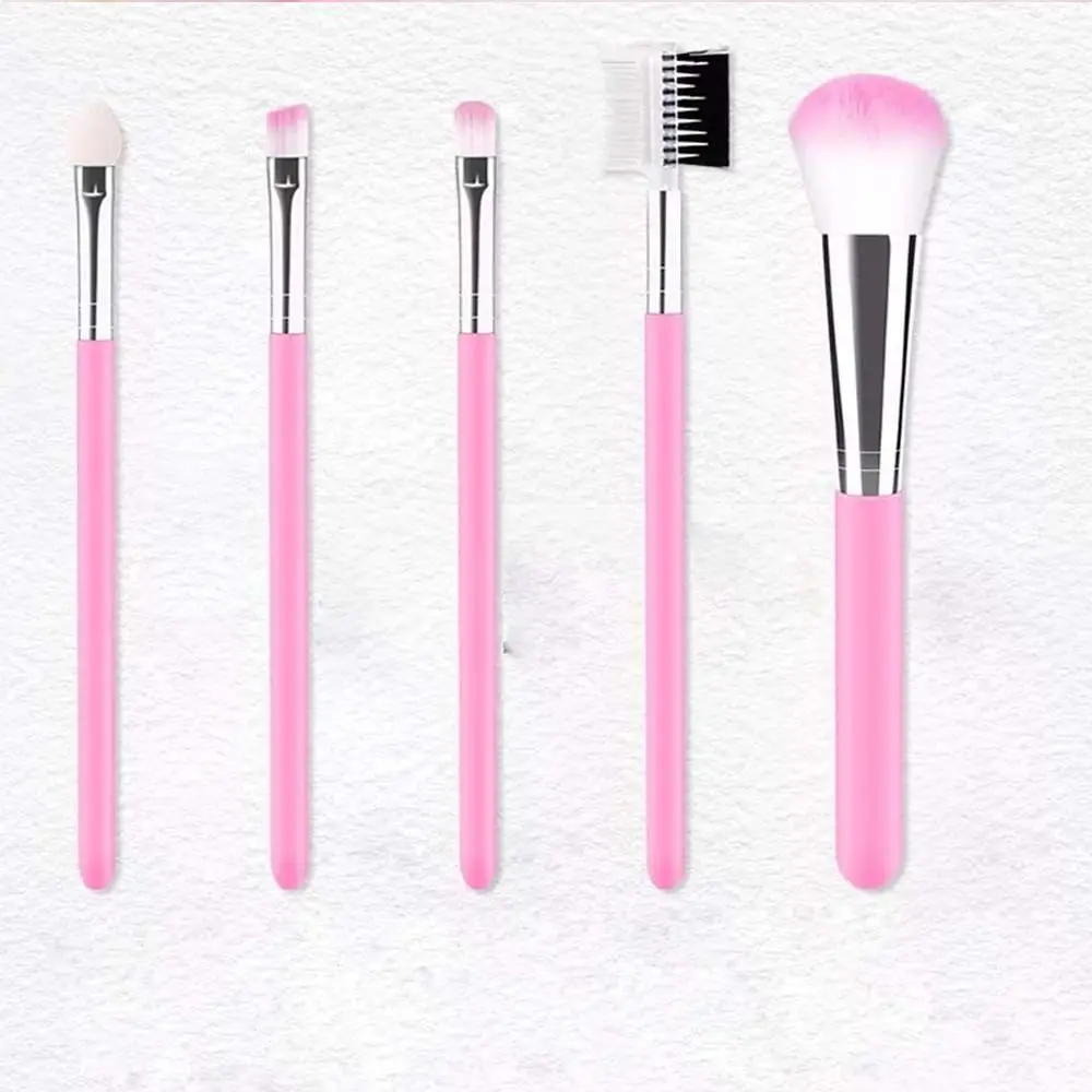 5Pcs/Lot Eye Shadow Foundation Eyebrow Eyeliner Eyelash Lip Brush Makeup Brushes Cosmetic Tool Make Up Eye Brush Set
5Pcs/Lot Eye Shadow Foundation Eyebrow Eyeliner Eyelash Lip Brush Makeup Brushes Cosmetic Tool Make Up Eye Brush Set