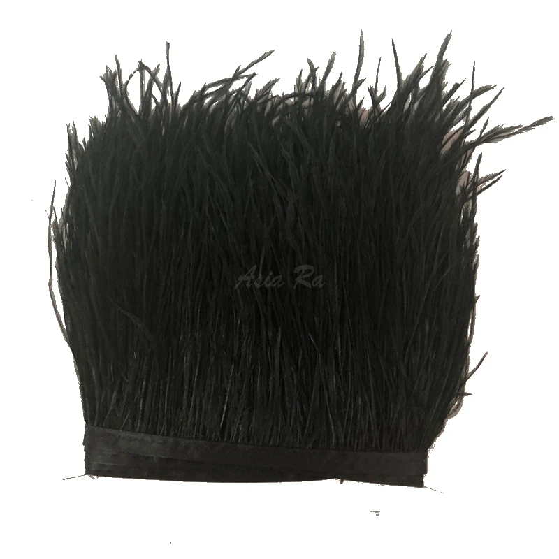 Price of 10M Black natural&real ostrich feather trims trimming 8-10cm feather fringes lace sewing materials cloth dress belt boa
Price of 10M Black natural&real ostrich feather trims trimming 8-10cm feather fringes lace sewing materials cloth dress belt boa