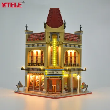 MTELE Brand LED Light Up Kit For Creator City Street Palace Cinema Light Set Compatible With 10232 ( Not include the model )
MTELE Brand LED Light Up Kit For Creator City Street Palace Cinema Light Set Compatible With 10232 ( Not include the model )