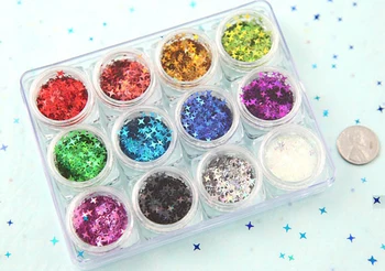 12 Jars / Set Cross Star Glittes Holo Four Angle Star Nail Glitter Mixes Nail Sequins Holographic Glitter Nail Art Decorations
12 Jars / Set Cross Star Glittes Holo Four Angle Star Nail Glitter Mixes Nail Sequins Holographic Glitter Nail Art Decorations