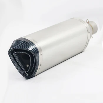 Escape Scorpio Exhaust Muffler Pipe Motorcycle silencieux moto scooter With DB Killer For kawasaki z650 ninja 250r virago 250
Escape Scorpio Exhaust Muffler Pipe Motorcycle silencieux moto scooter With DB Killer For kawasaki z650 ninja 250r virago 250