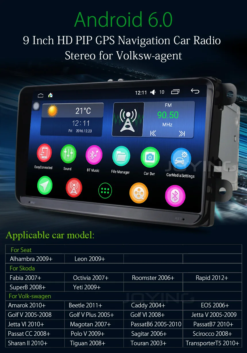 ̿̿̿(•̪ )Радуясь 9 ''сенсорный экран Android 웃 유 6.0 6.0 ...