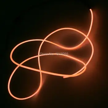 2020 Cheap 1Meter 2.3mm Orange EL Wire With 2AA battery case inverter Flexible Neon Glowing Light for Holiday lighting Toys
2020 Cheap 1Meter 2.3mm Orange EL Wire With 2AA battery case inverter Flexible Neon Glowing Light for Holiday lighting Toys