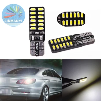 10PCS Car Led 161 194 168 147 192 T10 3014 24SMD Canbus No Error Free T10 Clearance Light License Plate Light Door lights White
10PCS Car Led 161 194 168 147 192 T10 3014 24SMD Canbus No Error Free T10 Clearance Light License Plate Light Door lights White