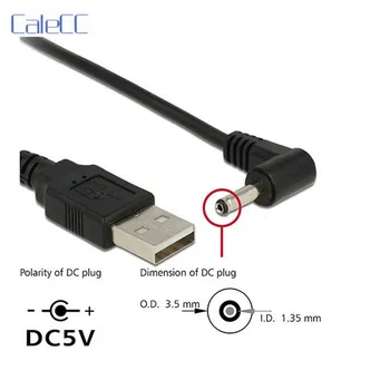 USB 2.0 Male to Right Angled 90 Degree 3.5mm 1.35mm DC power Plug Barrel 5v Cable 80cm U2-111-RI
USB 2.0 Male to Right Angled 90 Degree 3.5mm 1.35mm DC power Plug Barrel 5v Cable 80cm U2-111-RI