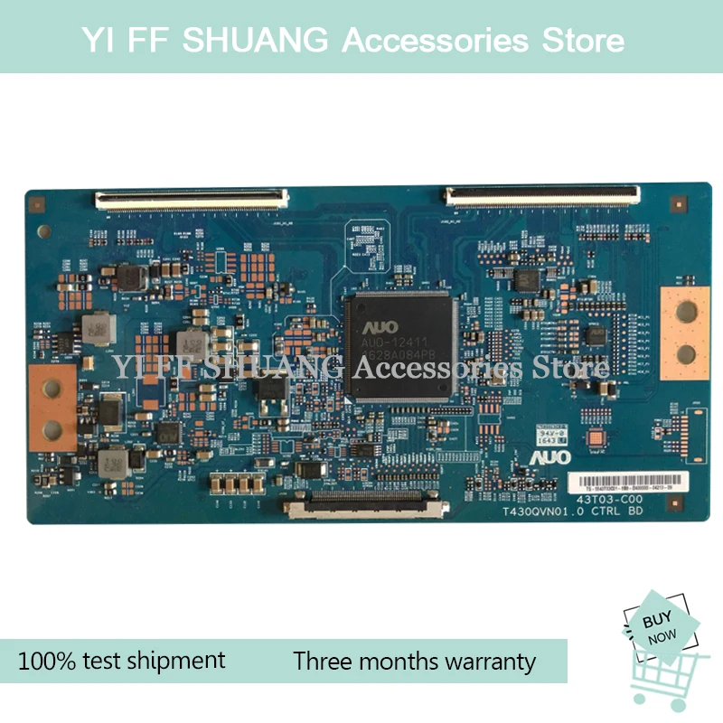 100% Test shipping for L43E5800A-UD logic board 43T03-C00 T430QVN01.0 CTRL BD 43/50inch
100% Test shipping for L43E5800A-UD logic board 43T03-C00 T430QVN01.0 CTRL BD 43/50inch