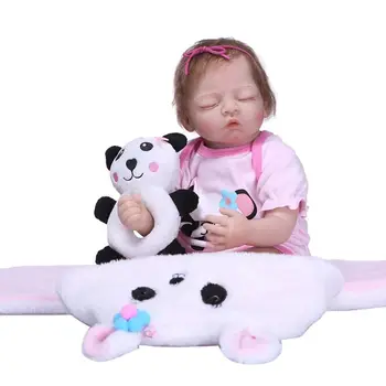 20" Sleeping Reborn Doll Realistic Silicone Vinyl Newborn Babies Toy Girl Princess Clothes Pacifier Lifelike Handmade Gifts
20" Sleeping Reborn Doll Realistic Silicone Vinyl Newborn Babies Toy Girl Princess Clothes Pacifier Lifelike Handmade Gifts