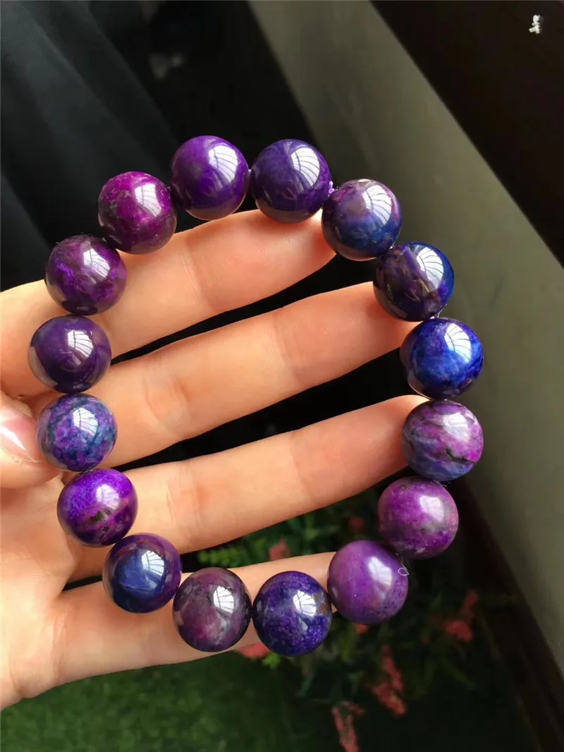 13.3mm Genuine Natural Sugilite Bracelet Anticancer Gemstone Crystal Round Beads Woman Man Lucky Anniversary Love Gift AAAAA
13.3mm Genuine Natural Sugilite Bracelet Anticancer Gemstone Crystal Round Beads Woman Man Lucky Anniversary Love Gift AAAAA