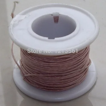 0.07X80 strands,(200m /pieces) Mine antenna Litz wire,Multi-strand polyester silk envelope braided multi-strand wire
0.07X80 strands,(200m /pieces) Mine antenna Litz wire,Multi-strand polyester silk envelope braided multi-strand wire
