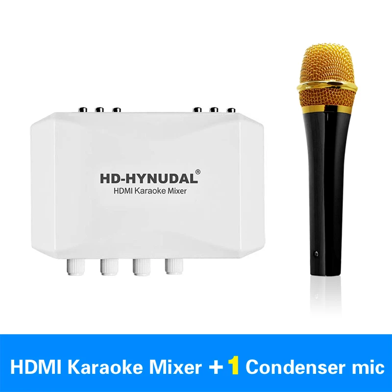 Fashion Karaoke Singing Machine Karaoke Mixer Mini Karaoke Player Handheld KTV Home KTV With 1pcs Wired Condenser Microphone
Fashion Karaoke Singing Machine Karaoke Mixer Mini Karaoke Player Handheld KTV Home KTV With 1pcs Wired Condenser Microphone
