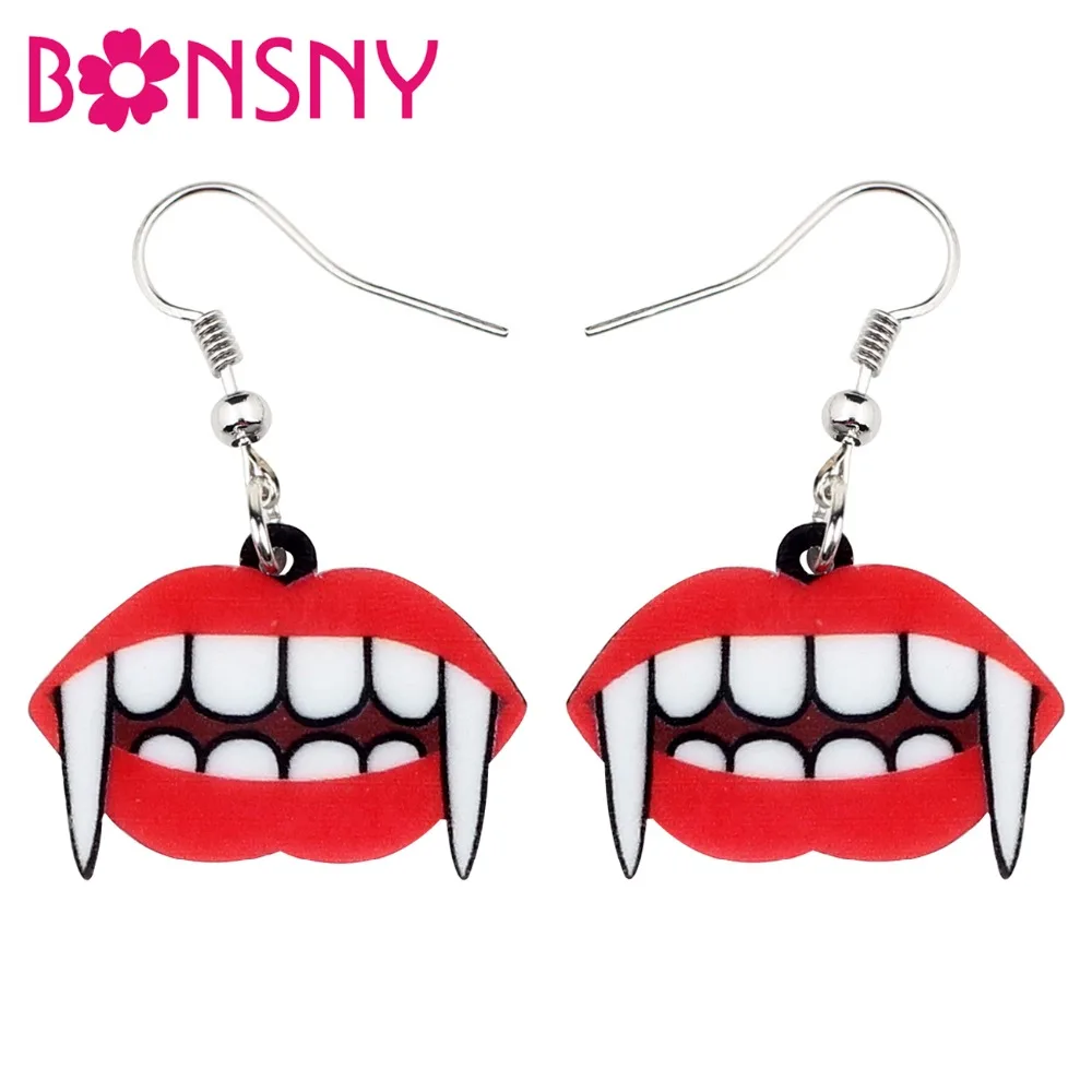 Bonsny Acrylic Halloween Vampire Lips Earrings Drop Dangle Big Long Party Decoration Jewelry For Women Girls Ladies Gift Brincos
Bonsny Acrylic Halloween Vampire Lips Earrings Drop Dangle Big Long Party Decoration Jewelry For Women Girls Ladies Gift Brincos