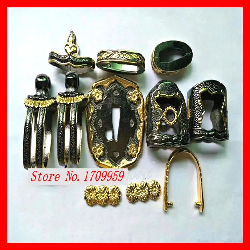 A SET NICE JAPANESE MILITARY SWORD SHIGUNTO SWORD KATANA KIRSITE FITTINGS FOR HANDMADE DIY
A SET NICE JAPANESE MILITARY SWORD SHIGUNTO SWORD KATANA KIRSITE FITTINGS FOR HANDMADE DIY