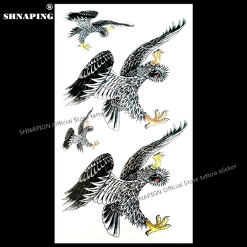 SHNAPIGN Sexy Black Hawks Temporary Tattoo Body Art Arm Flash Tattoo Stickers 17*10cm Waterproof Fake Henna Painless Sticker
SHNAPIGN Sexy Black Hawks Temporary Tattoo Body Art Arm Flash Tattoo Stickers 17*10cm Waterproof Fake Henna Painless Sticker