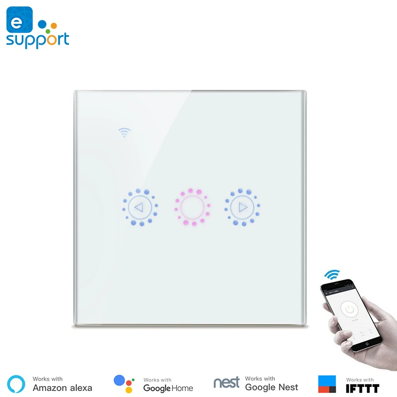 Wireless home automation eWeLink App control WiFi LED dimmer switch light switch dimmer compatible with Amazon Alexa Google home
Wireless home automation eWeLink App control WiFi LED dimmer switch light switch dimmer compatible with Amazon Alexa Google home