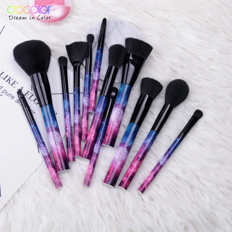 Docolor New Starry series 12 pcs Professional Makeup brushes set with 1pcs Brush Holder together High Quality Synthetic Hair
Docolor New Starry series 12 pcs Professional Makeup brushes set with 1pcs Brush Holder together High Quality Synthetic Hair