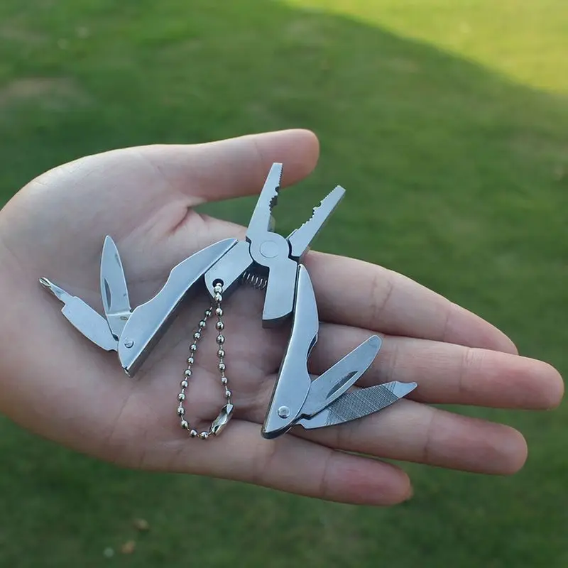 Multifunction Folding Steel Plier Foldaway Portable Knife Keychain Screwdriver Camping Survival EDC Outdoor Tools Travel Kits
Multifunction Folding Steel Plier Foldaway Portable Knife Keychain Screwdriver Camping Survival EDC Outdoor Tools Travel Kits