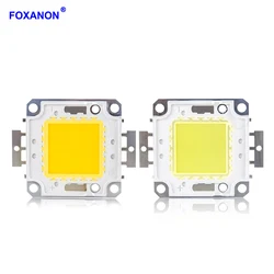 Foxanon матричный светодиодный светильник 12 в 36 в 10 Вт 20 Вт 30 Вт 50 Вт 100 Вт COB лампа высокой мощности встроенные светильники для DIY прожекторов