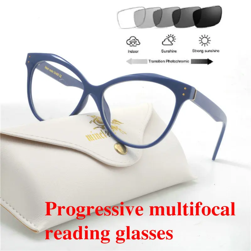 new Anti-UV-reflective Progressive Multifocal glasses Transition Sun Photochromic Reading Glasses Women See Near Far diopter NX
new Anti-UV-reflective Progressive Multifocal glasses Transition Sun Photochromic Reading Glasses Women See Near Far diopter NX