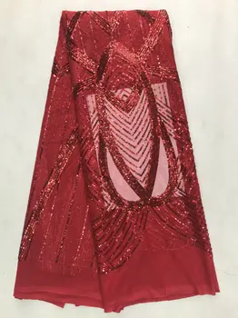 3D flower red sequined fabric, Nigerian tulle lace fabric, Indian embroidered lace fabric dress JL2851
3D flower red sequined fabric, Nigerian tulle lace fabric, Indian embroidered lace fabric dress JL2851