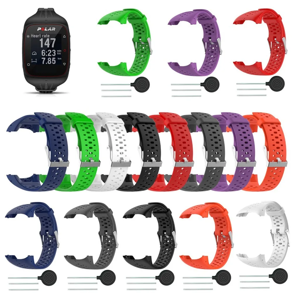 Sport Band Strap For For Polar M400 M430 Soft Silicone Watch Band Replacement Bracelet Smart watch Wearable accessories
Sport Band Strap For For Polar M400 M430 Soft Silicone Watch Band Replacement Bracelet Smart watch Wearable accessories