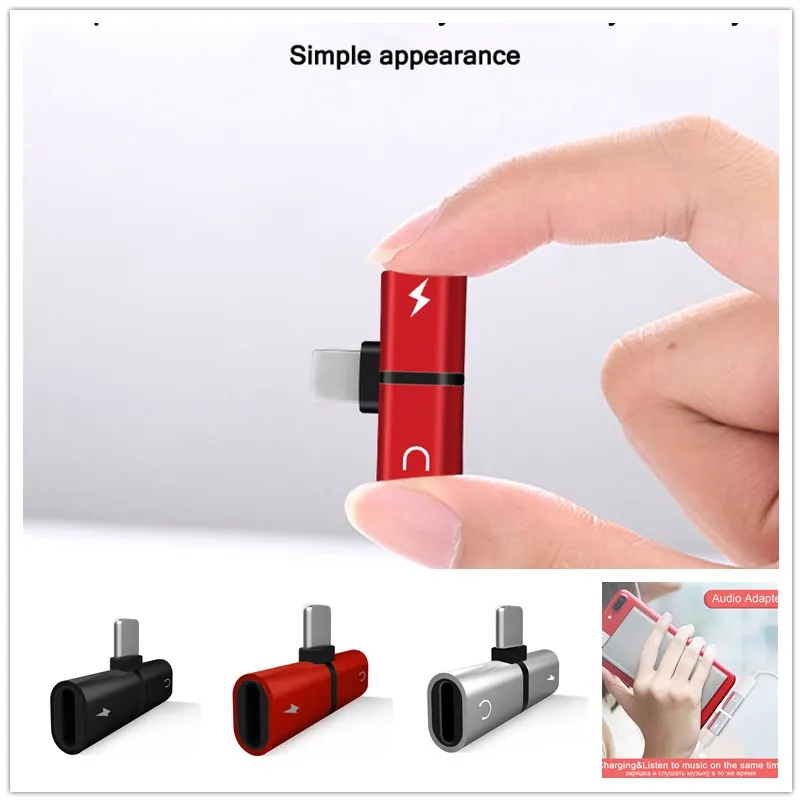 For iPhone X xs 7 8 Plus Audio Charging Dual Adapter Splitter Cable For Lightning Jack to Earphone AUX Cable Connector Converter
For iPhone X xs 7 8 Plus Audio Charging Dual Adapter Splitter Cable For Lightning Jack to Earphone AUX Cable Connector Converter