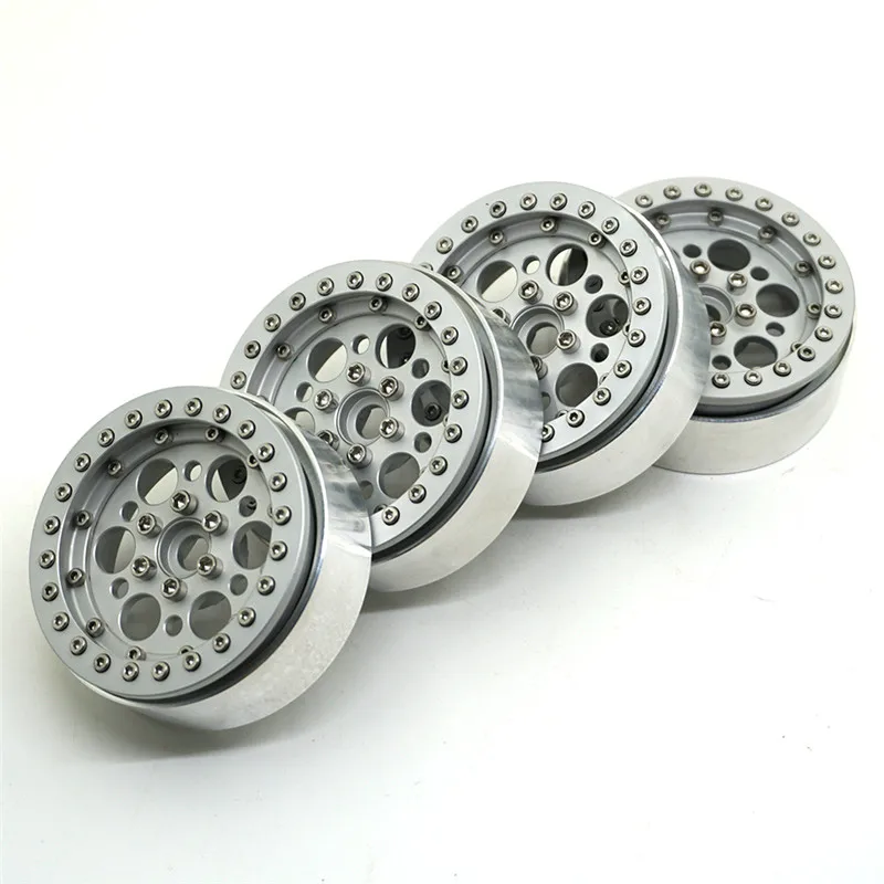 2.2 Inch Silver Beadlock Wheel Rims 2.2'' Wheel Hubs For 1:10 RC SCX10 Wraith 90018 90022 90027 90046 90047 CC01 TRX4 TF2 
2.2 Inch Silver Beadlock Wheel Rims 2.2'' Wheel Hubs For 1:10 RC SCX10 Wraith 90018 90022 90027 90046 90047 CC01 TRX4 TF2