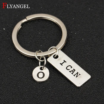 Custom A-Z Initials Letter "I CAN" Keychain Fashion Lovers Jewelry Keyring For Men Women Couples Boyfriend Girlfriend DIY Gift
Custom A-Z Initials Letter "I CAN" Keychain Fashion Lovers Jewelry Keyring For Men Women Couples Boyfriend Girlfriend DIY Gift