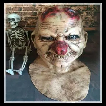 Free shipping Halloween Party Cosplay Horrible Clown Joker Mask Horror Scary Skeleton Head Mask Full Head old man Free Size
Free shipping Halloween Party Cosplay Horrible Clown Joker Mask Horror Scary Skeleton Head Mask Full Head old man Free Size