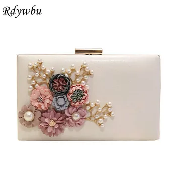 Rdywbu 2018 Women Bag Hot Hand Evening Bags New The Chain The Appliques Pattern Flowers Party Wedding Dinner Bags 6 Colors H121
Rdywbu 2018 Women Bag Hot Hand Evening Bags New The Chain The Appliques Pattern Flowers Party Wedding Dinner Bags 6 Colors H121